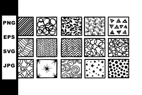 Abstract Black and White Geometric Graphics & Illustrations