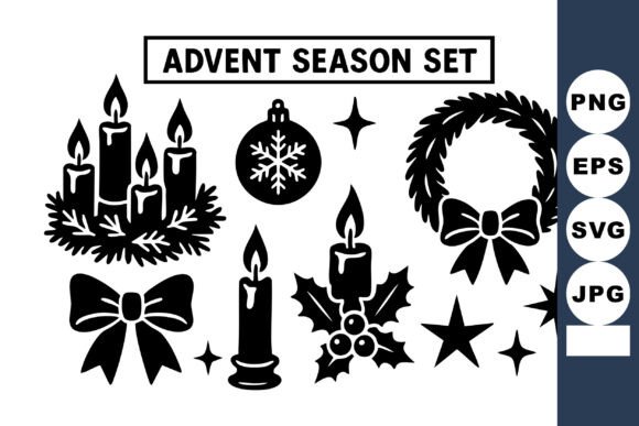 Advent Season Set: Graphics & Illustrations