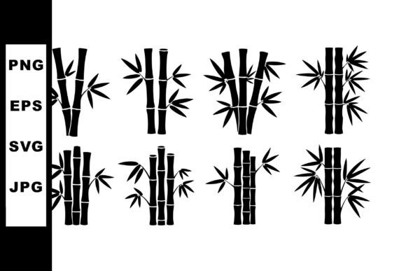 Bamboo Silhouettes Vector Graphics & Illustrations Review