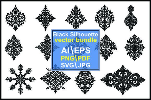 Baroque Ornament Silhouette